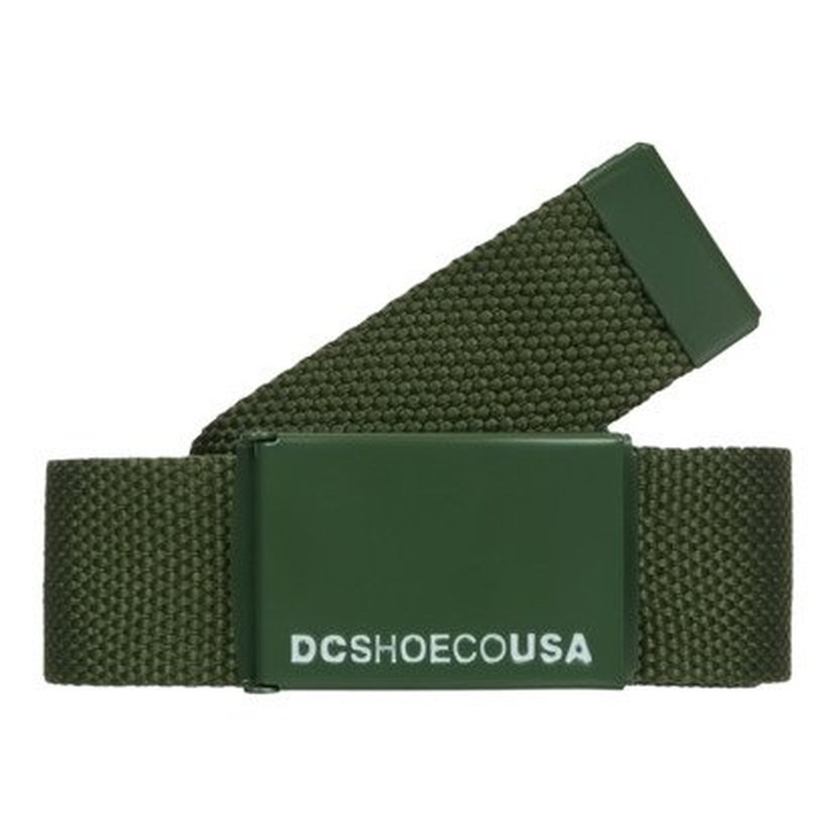 DC SHOES - Cinturon Hombre Web Verde DC