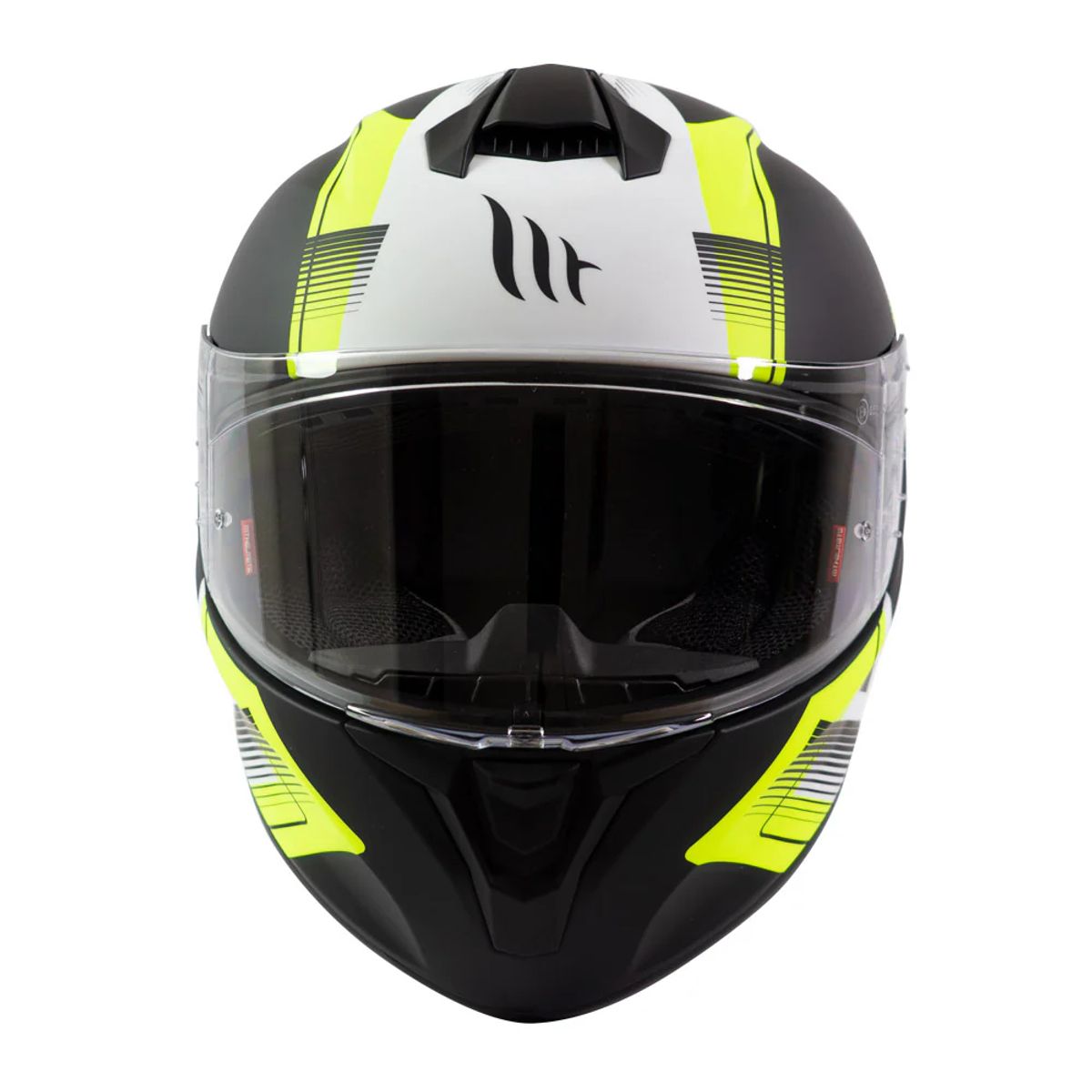MT - Casco Para Moto MT Targo IVY Amarillo Fluor Mate