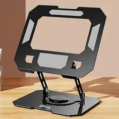 UTEK - SOPORTE METALICO NOTEBOOK Y TABLET GIRATORIO Y PLEGABLE