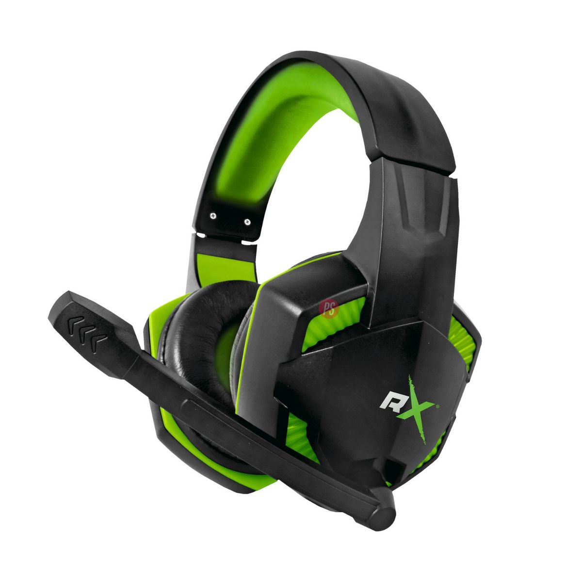 REPTILEX - Audífonos Para Consolas Gamer Conexión 35mm Led Verde - Ps