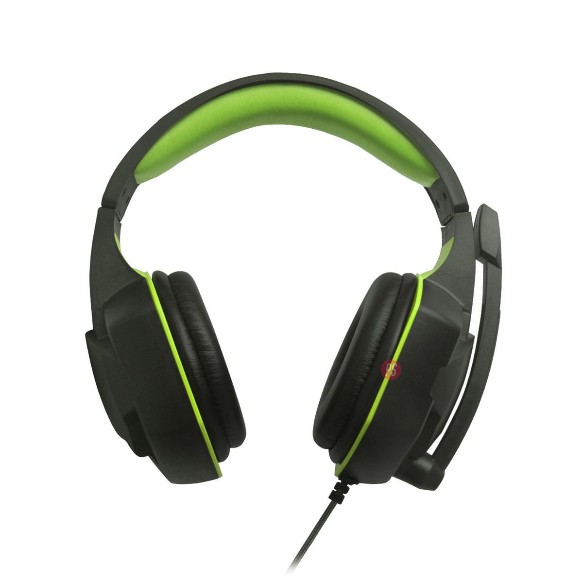 REPTILEX - Audífonos Para Consolas Gamer Conexión 35mm Led Verde - Ps