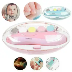 GENERICO - Kit Portatil De Manicura Para Bebes De 6 Piezas Silencioso