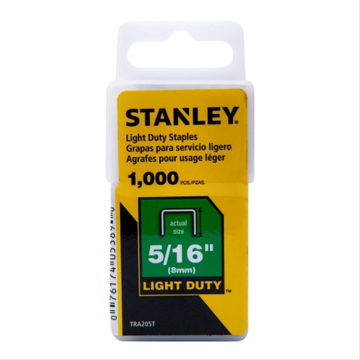 STANLEY - Corchete trabajo liviano 5/16" TR45 TRA205T 1000 uds