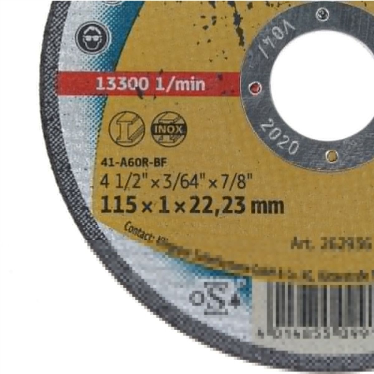 KLINGSPOR - Disco corte metal inoxidable 4 12 x 1mm extra