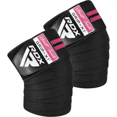 RDX - Venda De Rodilla Powerlifting sentadillaprensa Rosada