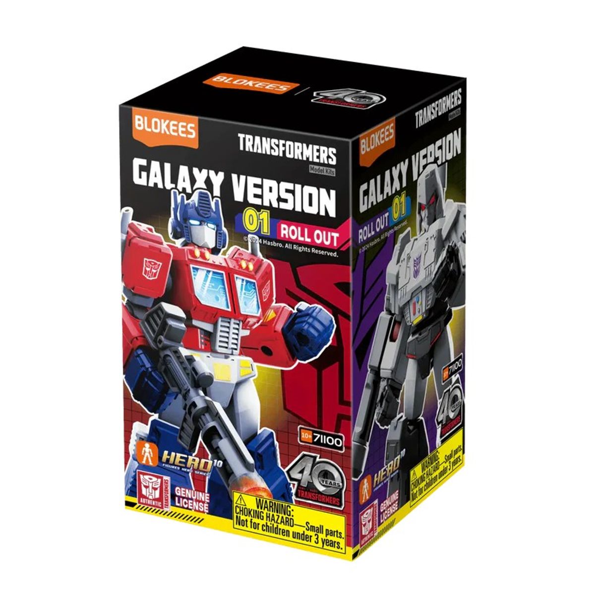 BLOKEES - BLOKEES-Transformers Galaxy Version 01-ROLL OUT-Unidad Al Azar