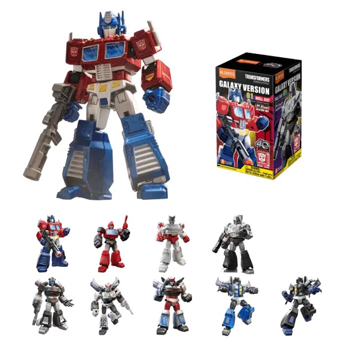 BLOKEES - BLOKEES-Transformers Galaxy Version 01-ROLL OUT-Unidad Al Azar