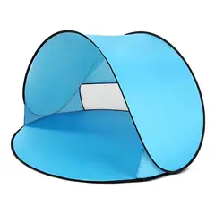 GENERICO - Carpa Automática Para La Playa Azul con Protección Uv