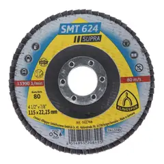 KLINGSPOR - Disco traslapado SMT 624 4 1/2" G80