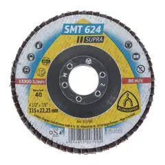 KLINGSPOR - Disco traslapado SMT 624 4 1/2" G40