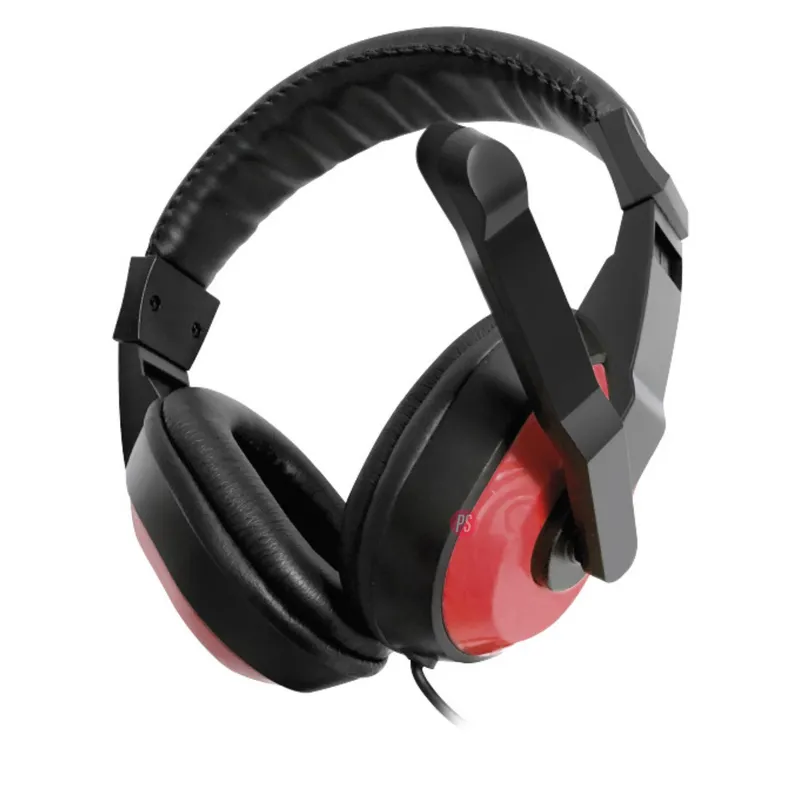 REPTILEX - Audífonos Para PC Y Consolas Gamer Conexión 35mm Rojo - Ps