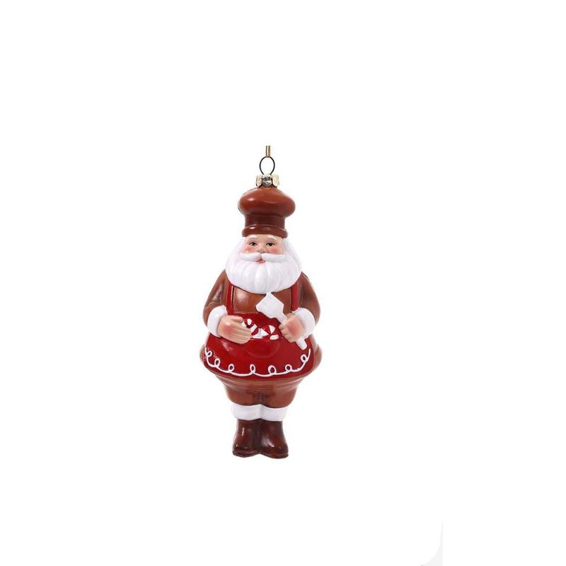 GENERICO - ADORNO NAVIDEÑO COLGANTE DE SANTA COCINERO