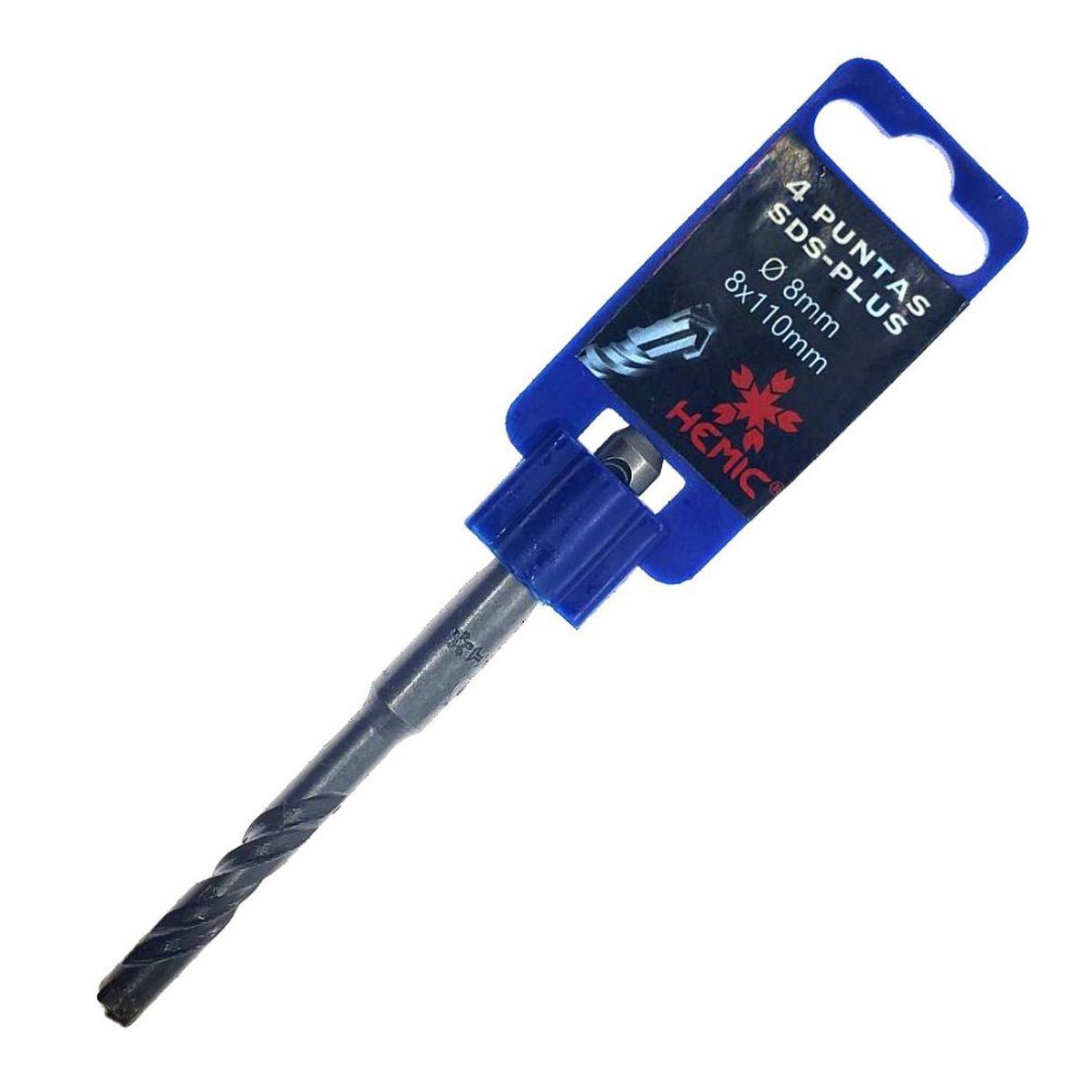 HEMIC - Broca para martillo SDS+ 4-Cutter 8x110mm