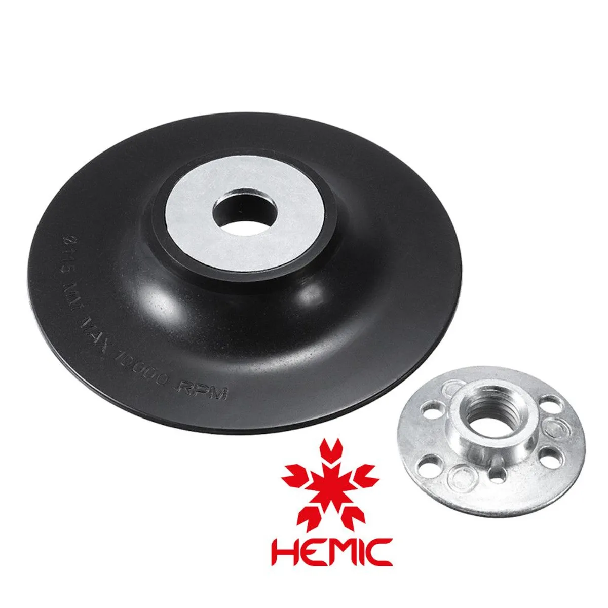 HEMIC - Plato soporte para discos abrasivos 4 1/2"