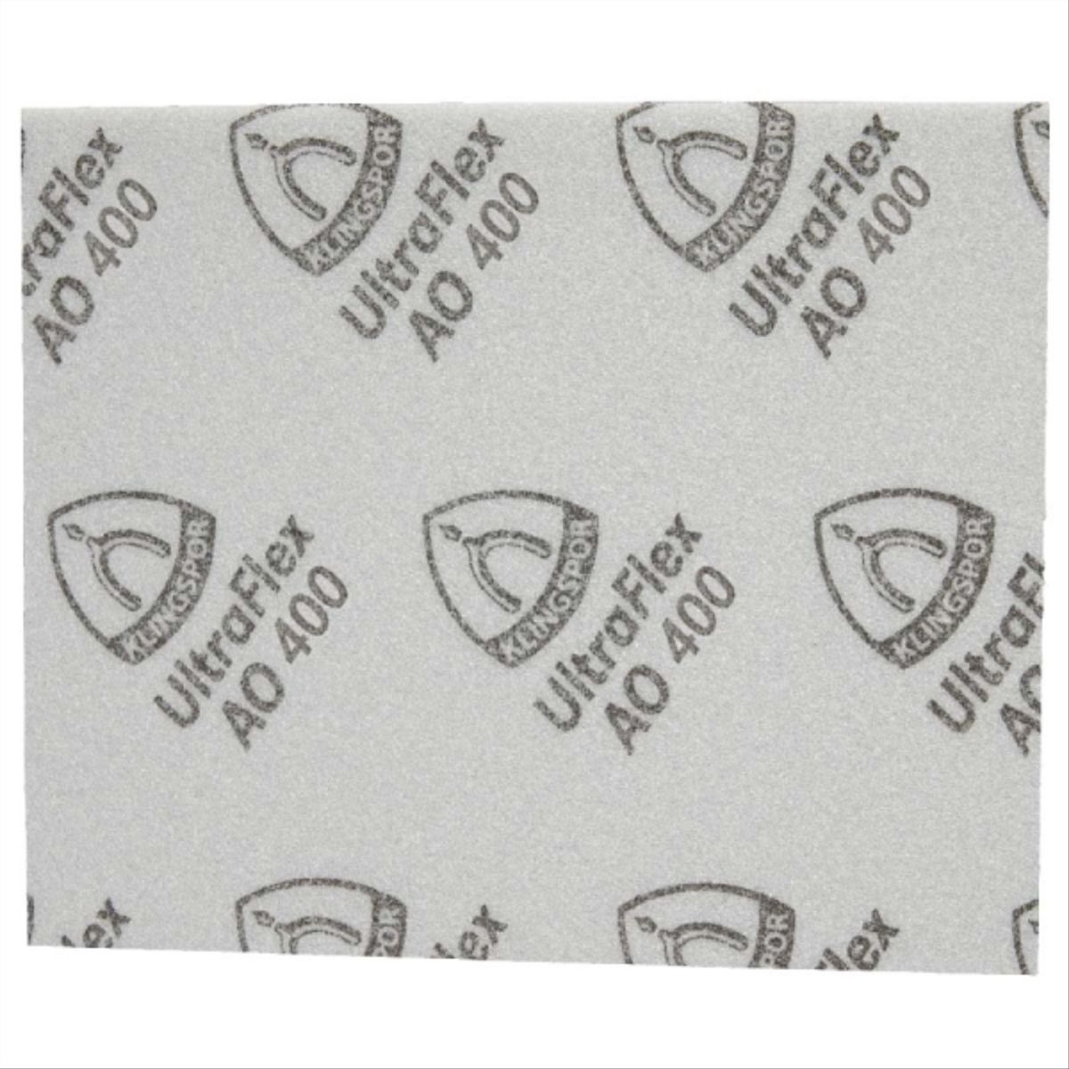 KLINGSPOR - Esponja Abrasiva ULTRAFLEX AO SW510 115x70x25 Gr. 400
