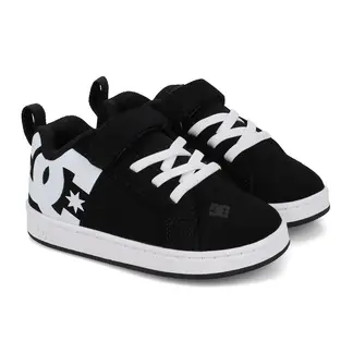 DC SHOES - Zapatilla Toddler Court Graffik Elastic Negro DC