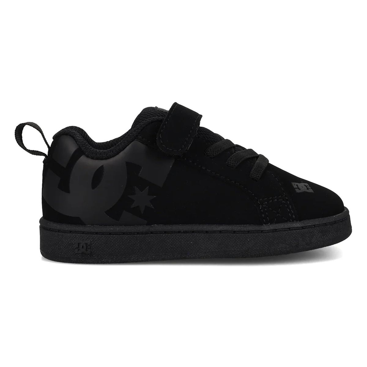 DC SHOES - Zapatilla Toddler Court Graffik Elastic Negro DC
