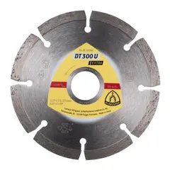 KLINGSPOR - Disco diamantado segmentado concreto 4 1/2"