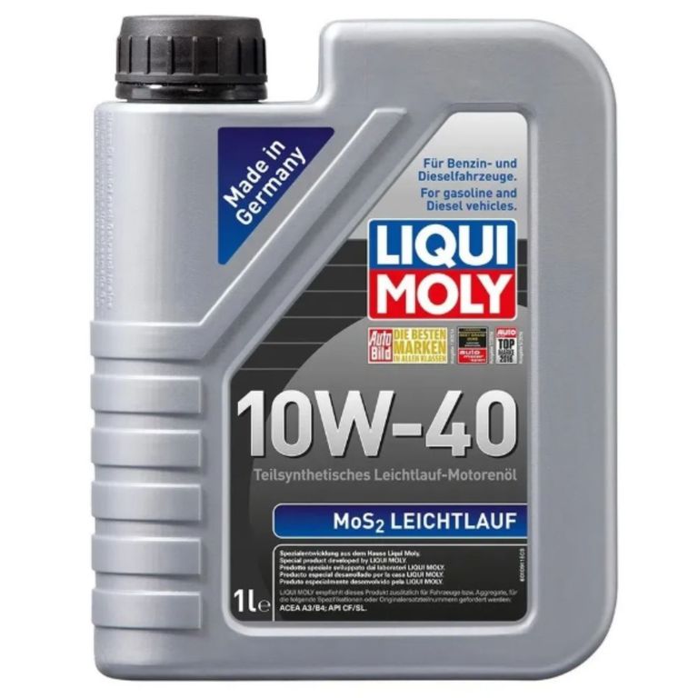 Aceite Motor 10w40 con Molibdeno (Mos2) 1 Lt.