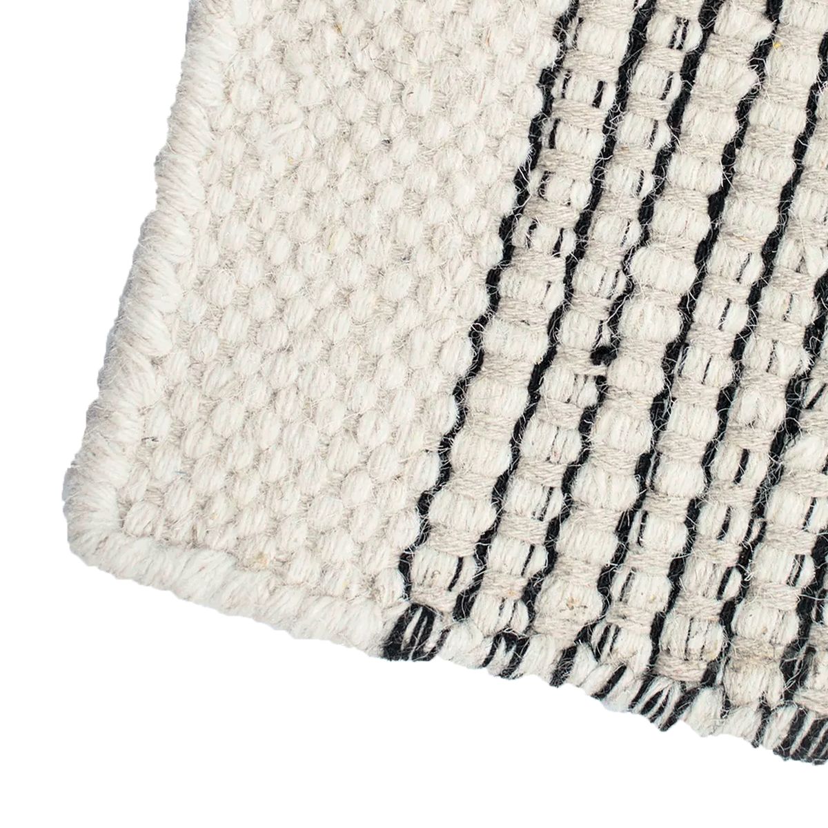 BAZHARS - ALFOMBRA BAZHARS 140X200 CM CORAL RAM GOTTI B&WHITE