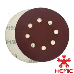 HEMIC - Disco lija velcro 125mm G150 pack 10