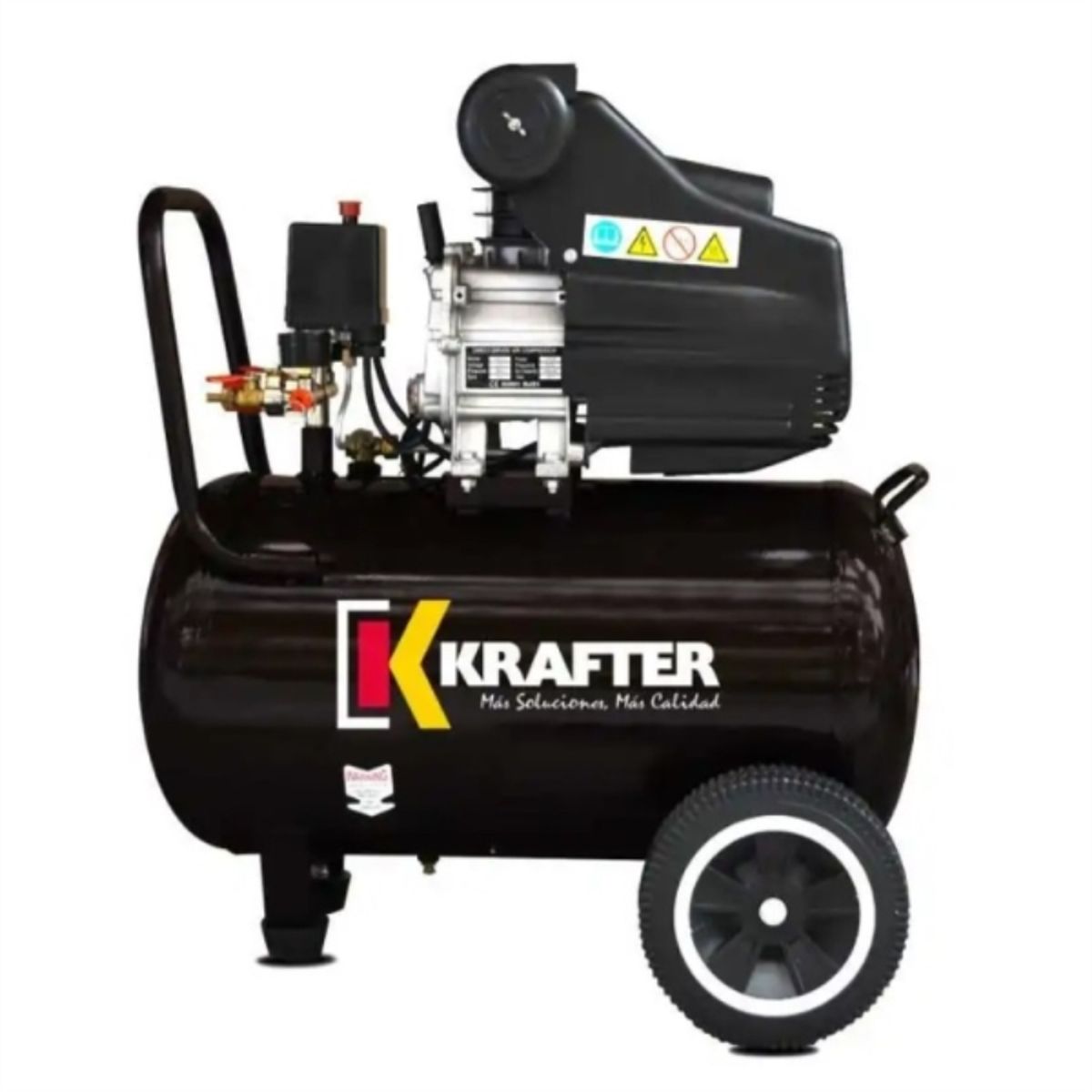 KRAFTER - Compresor 50 lts 2.5 hp 220v