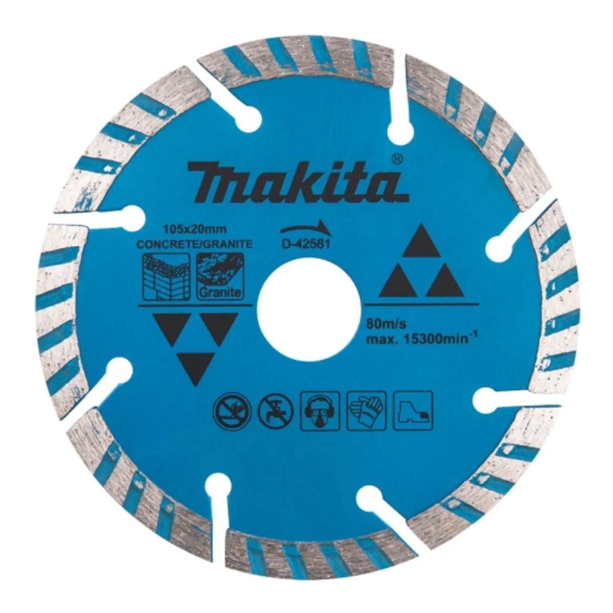 MAKITA - Disco diamantado concreto granito 4"
