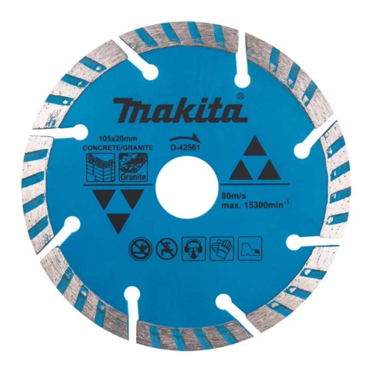 MAKITA - Disco diamantado concreto granito 4"
