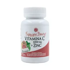KNOP - Vitamina C 1000 mg + Zinc 15 mg x60 cápsulas