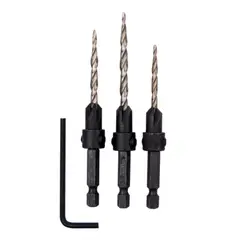 DEWALT - Set brocas avellanadoras 6-8-10" DW2535