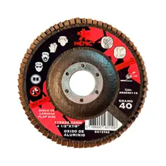 HEMIC - Disco de Laminas Metal Madera 115mm Gr.40