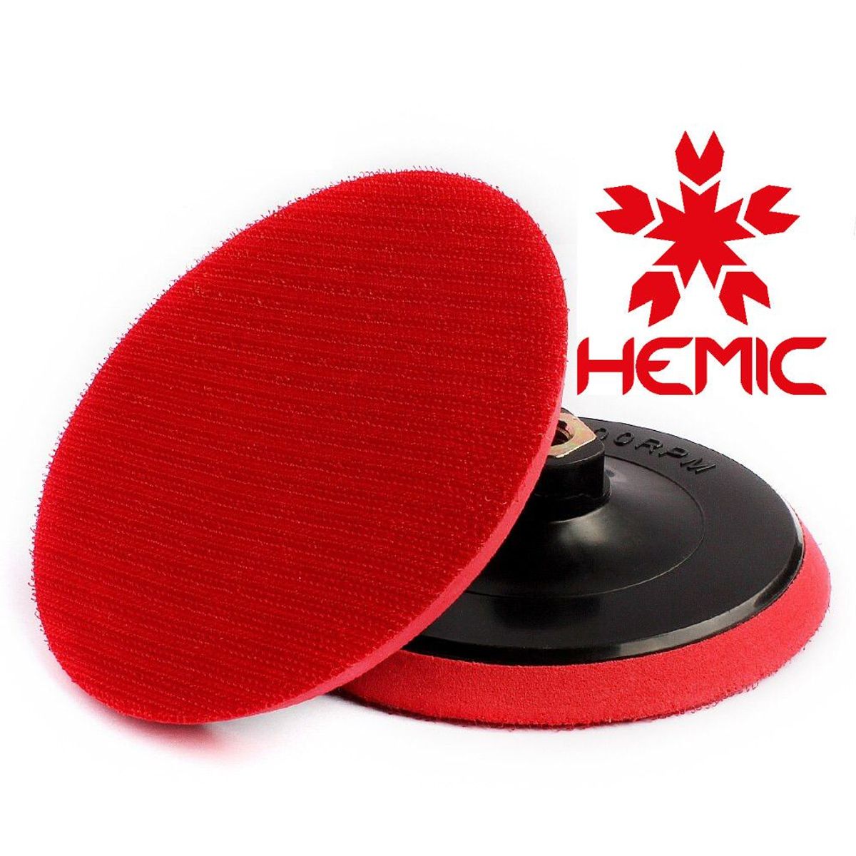 HEMIC - Plato soporte para lijas 5" con velcro