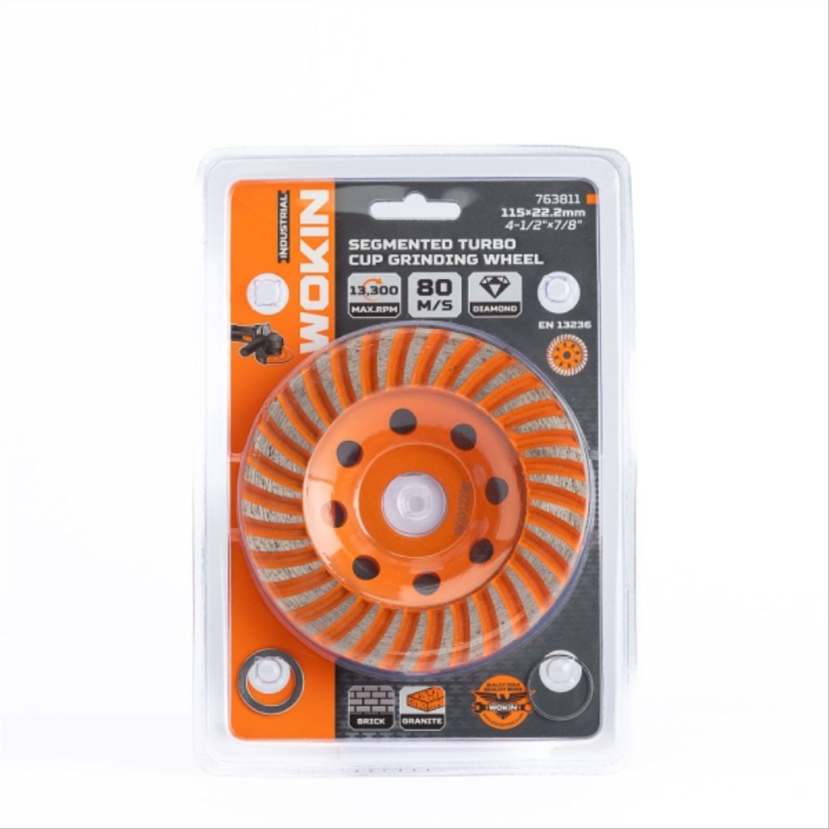 WOKIN - Disco Diamantado para Pulir 4 1/2"