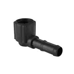 HOFFENS - Codo polietileno plansa HI 1/2" 3uds
