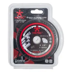 HEMIC - Disco diamantado corte metal 4 1/2x1,4mm