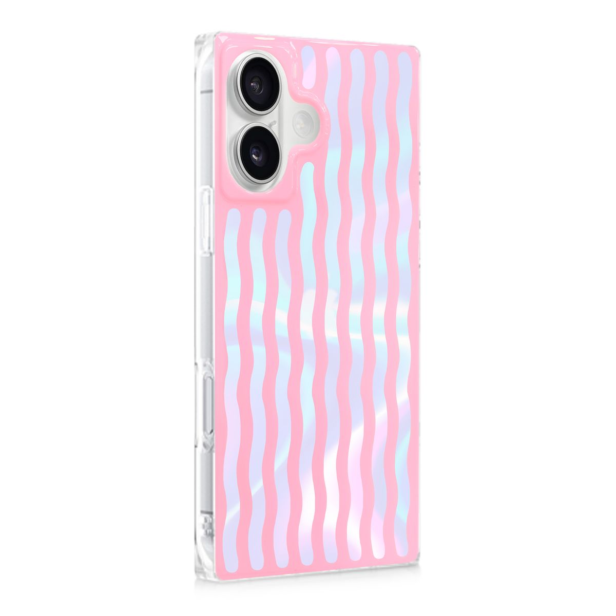 KBOD - Carcasa Antigolpes Kbod Blox Line A87 Para iPhone 16 Pro Max Rosa