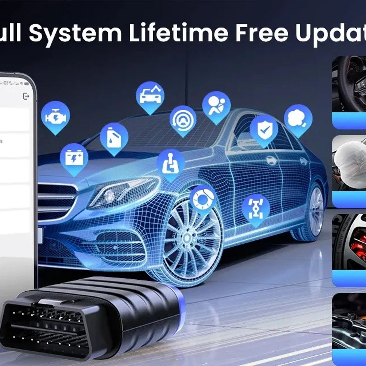 GENERICO - Mucar Bt200 Lite Obd2 Escáner Diagnóstico Automotriz