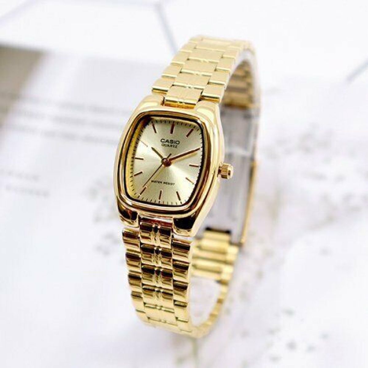 CASIO - RELOJ CASIO LTP1169N-9A MUJER ANALOGO METAL DORADO