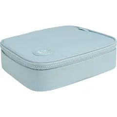 GENERICO - Estuche Box Happy Azul con Divisor Organizador – 120x210x30mm