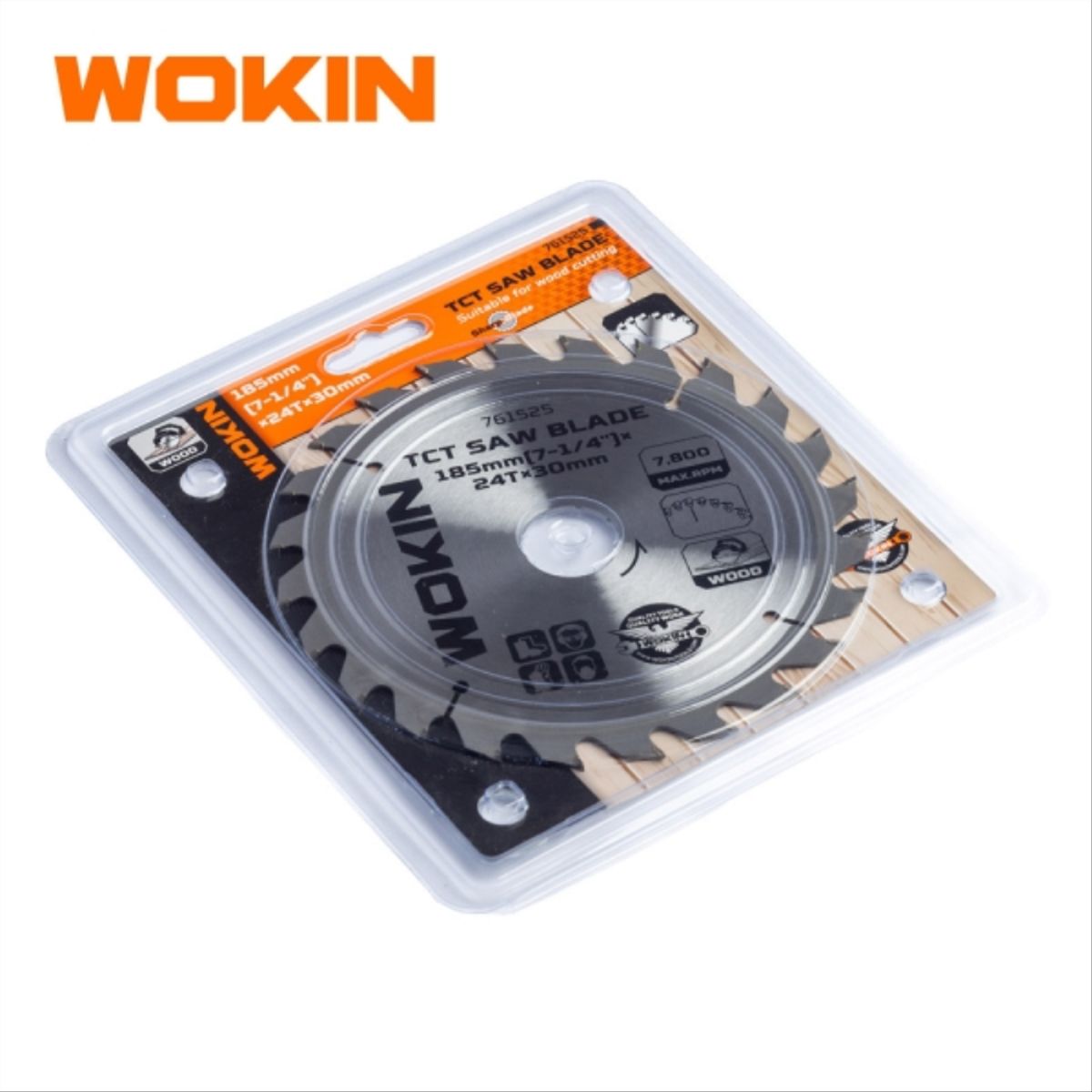 WOKIN - Disco sierra 7-1/4" 24 dientes
