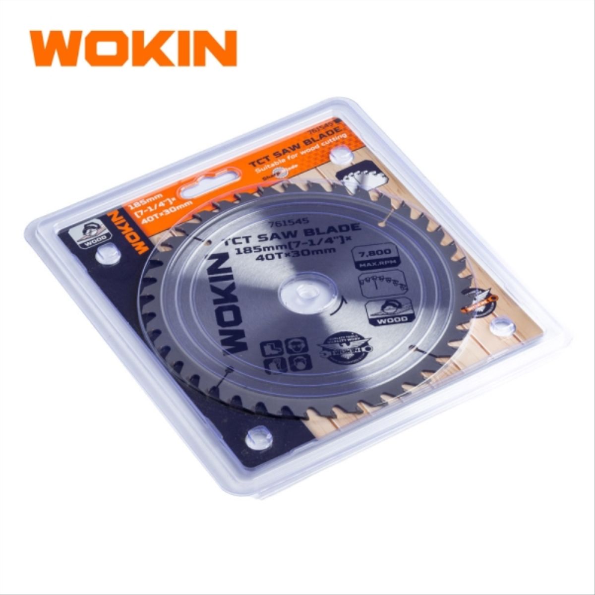 WOKIN - Disco sierra 7-1/4" 40 dientes