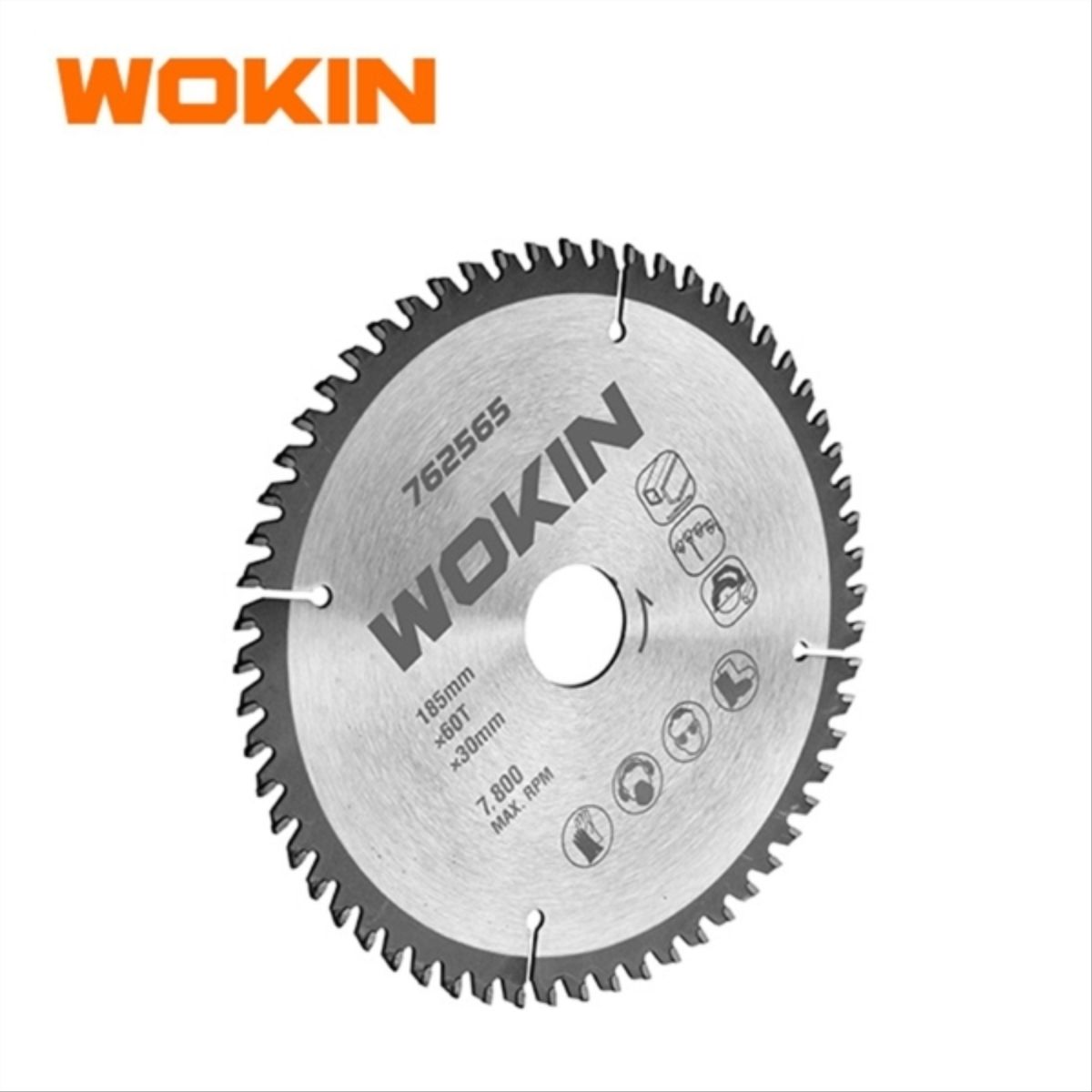 WOKIN - Disco sierra 7-1/4" 60 dientes
