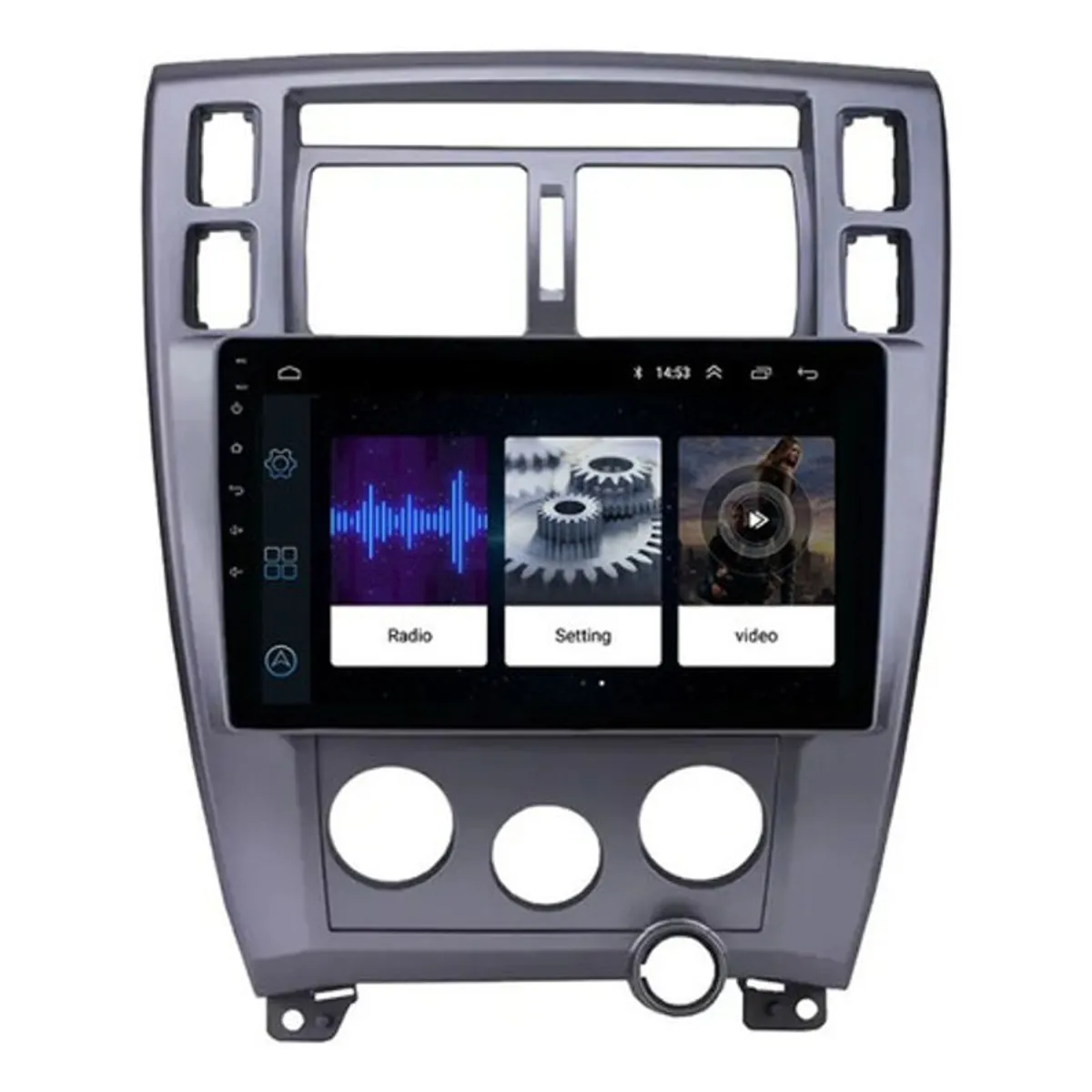 OEM - Radio Android Hyundai Tucson 2006-2010 + Camara