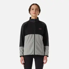 LIPPI - Polar Teen Girl Fireplace Full Zip Sweatshirt Negro