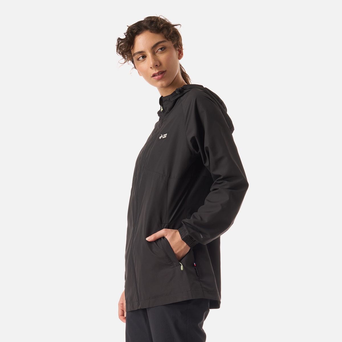 HAKA HONU - Chaqueta Mujer Aperrao Negro Haka Honu