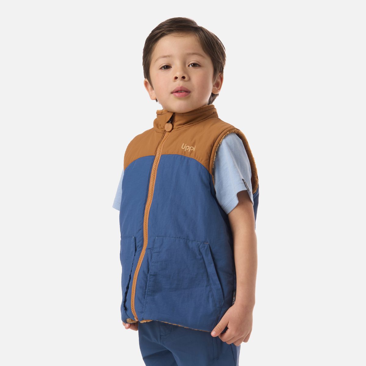 LIPPI - Polar Niño Campfire 2-Faces Jacket Café Claro Lippi