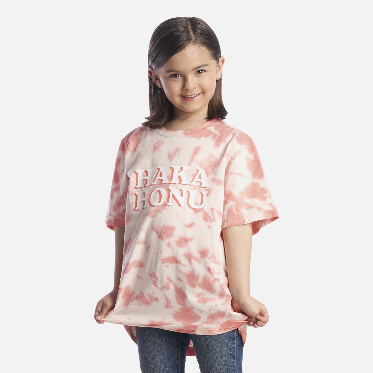 HAKA HONU - Polera Niña Tormenta Coral Haka Honu