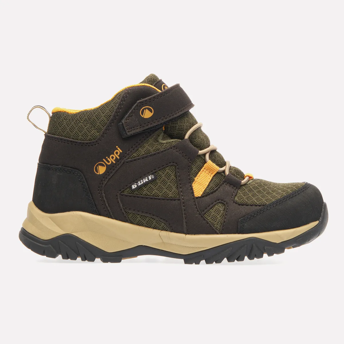 LIPPI - Botín Niño Tellus Mid Kids Verde / Negro Lippi