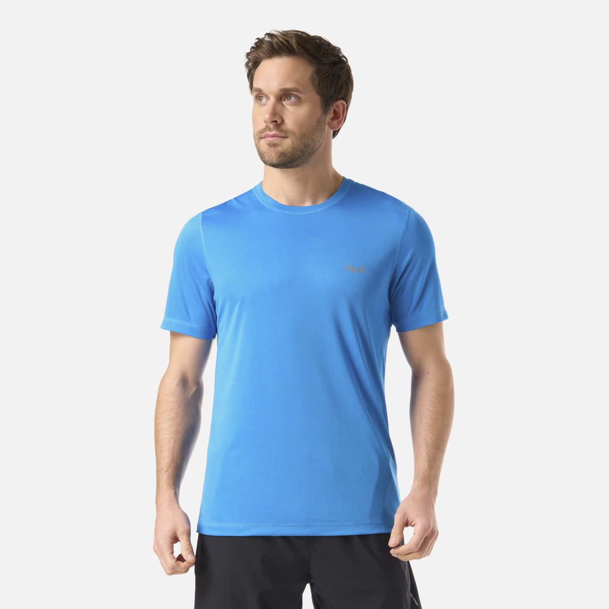 LIPPI - Polera Hombre Core Q-Dry T-Shirt Azulino Lippi