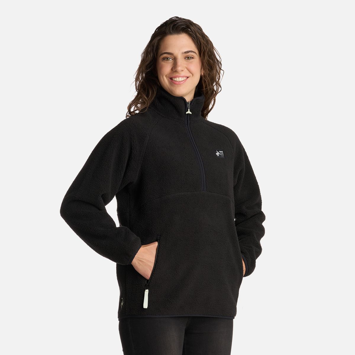 HAKA HONU - Polar Mujer Fogon Negro Haka Honu